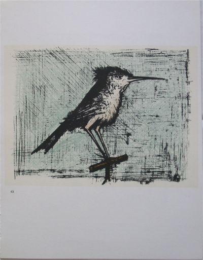 Bernard  BUFFET (d’après) : Les insectes, 1967 - 10 Lithographies 2