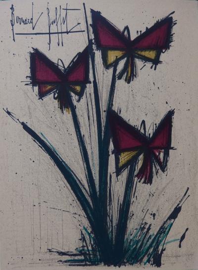 Bernard BUFFET - Les Pensées, 1964, Lithographie originale signée 2