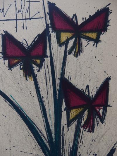 Bernard BUFFET - Les Pensées, 1964, Lithographie originale signée 2