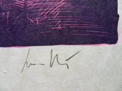Cesare PEVERELLI - Pleine  Lune, Lithographie signée et numérotée 2