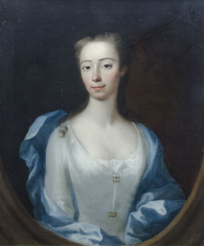Thomas GAINSBOROUGH (1727-1788) (attribuable à) - Portrait de jeune femme, Huile sur toile 2