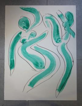 Henri MATISSE (1869-1954) - La danse, 1945, Offset 2