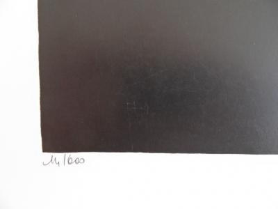 Serge LASSUS (1933-) - Ballade à cheval en été, Lithographie originale signée 250ex 2