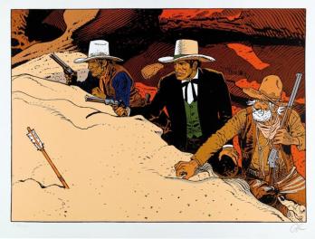GIRAUD Blueberry Grande sérigraphie numérotée et signée 2