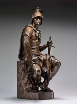 Paul DUBOIS (1827-1905) - Le courage militaire, Bronze 2