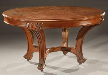 Louis MAJORELLE (1859-1926) - Table de salle à manger 2