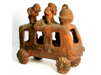 Seni Awa CAMARA (né en 1945) - Taxi Brousse, (Oussouye-Edioungou), 2000 2
