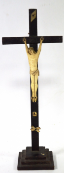 Crucifix janséniste, Christ en os, hauteur 35cm - religion 2