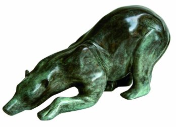 José Maria DAVID (né en 1944) - OURS, Bronze signé, fonte Chapon Paris 2