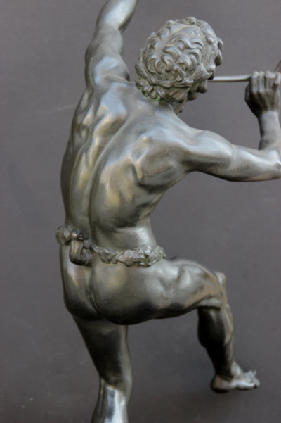Eugène Louis LEQUESNE (1815-1887) - Le Faune dansant, bronze signé 2