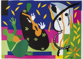 Henri MATISSE - La tristesse du roi, Lithographie 2