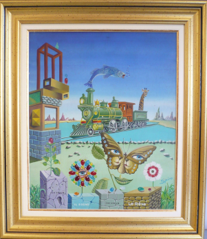 Georges SPIRO (1909-1994) - Le rêve, Huile sur toile signée 2