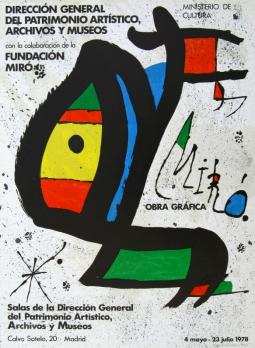 Joan MIRÓ - Affiche 