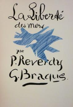 Georges BRAQUE (1882-1963) - Lithographie Affiche 