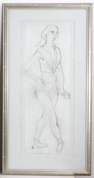 Camille HILAIRE - La danseuse - Dessin au crayon 2