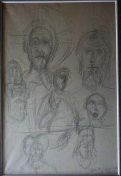 Alberto GIACOMETTI (1901-1966) - Dessin recto verso 2