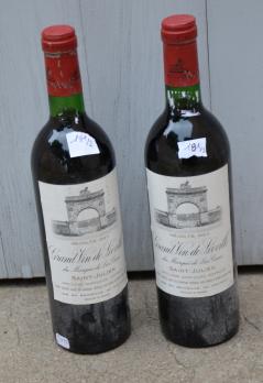 2 btl de Ch. Léoville Las Cases St Julien de 1983 2