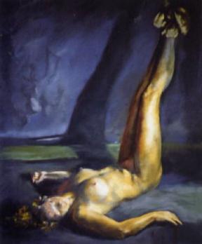 Wolfgang Alexander KOSSUTH - Nu, pastel sur papier 2