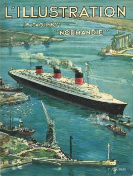 «L’ILLUSTRATION: le Paquebot Normandie» 1er Juin 1935 2