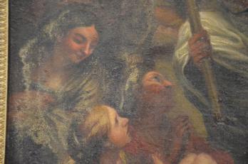 Pierre de CORTONE (école de) (1596-1669) - Saint Charles Borromée administrant la communion aux indigents 2