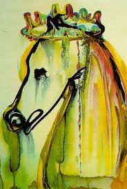 Salvador DALI - Le cheval de Caligula, Lithographie originale de la série 2