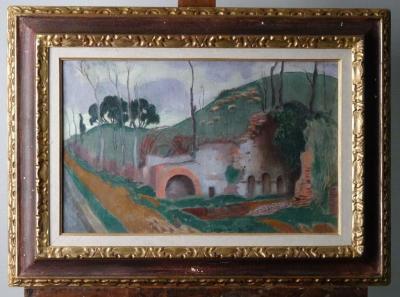 Maurice DENIS - Source romaine (Nymphée d’Egérie) - Huile sur toile 2