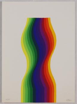 Julio LE PARC - Sérigraphie en couleurs signée, 1977 2