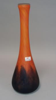Le VERRE FRANÇAIS - Vase soliflore en pâte de verre 2