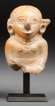 MAYA, époque Classique 600-900apJC - Buste de dignitaire féminin 2