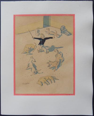 Tsuguharu FOUJITA (d’après) - Propos d’un intoxiqué - 16 lithographies 2
