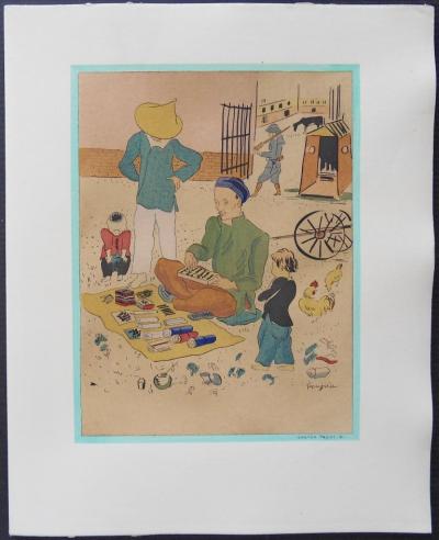 Tsuguharu FOUJITA (d’après) - Propos d’un intoxiqué - 16 lithographies 2