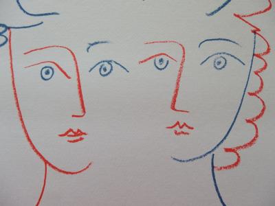 Pablo PICASSO : Couple à la colombe - Lithographie signée 2