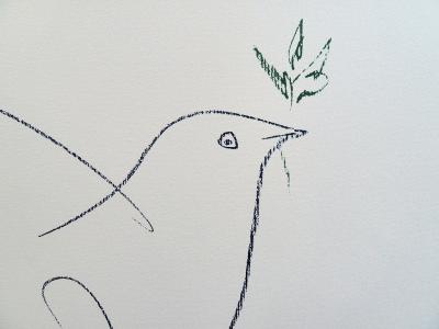 Pablo Picasso: The Dove of Peace - Signed Lithograph 2