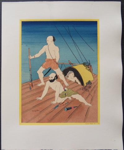 Tsuguharu FOUJITA - Propos d’un intoxiqué - 16 lithographies signées 2