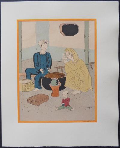 Tsuguharu FOUJITA - Propos d’un intoxiqué, 16 lithographies - Signées 2