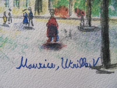 Maurice UTRILLO - Saint Germain des Prés, Original Lithograph 2