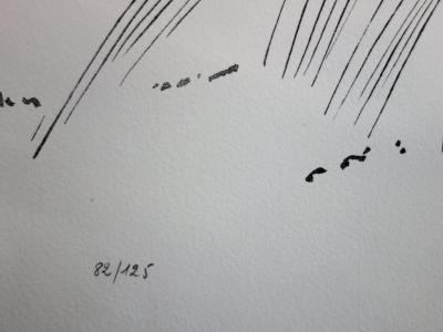 André MASSON - Paysage érotique, Lithographie originale signée 2