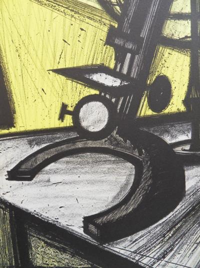 Bernard BUFFET - La Science / Le Microscope, 1969 - Lithographie 2