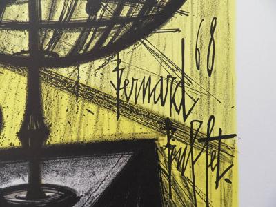 Bernard BUFFET - La Science / Le Microscope, 1969 - Lithographie 2