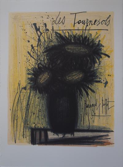 Bernard BUFFET (d’après) - L’herbier - Les Tournesols, 1966 - Lithographie 2
