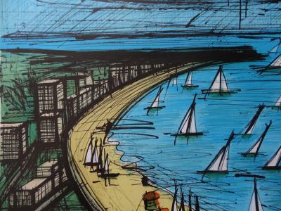 Bernard BUFFET - La Baule - Lithographie originale signée 2