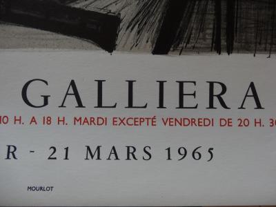 Bernard BUFFET  - Le Pain et La Vie, 1964 - Affiche lithographique 2