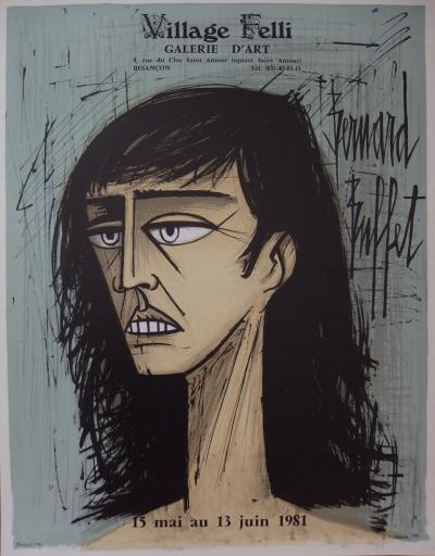 Bernard BUFFET - Annabel - Affiche lithographique signée