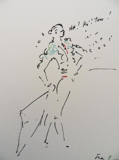 Jean COCTEAU : He ! He! Toro !, 1961 - Lithographie