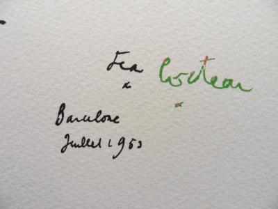 Jean COCTEAU : He ! He! Toro !, 1961 - Lithographie 2