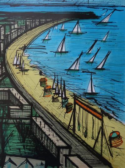 Bernard BUFFET - La Baule - Lithographie originale signée 2