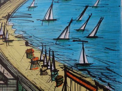 Bernard BUFFET - La Baule - Lithographie originale signée 2
