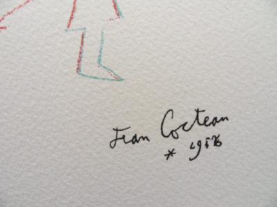 Jean COCTEAU: The Bullfighter’s Son - Signed Lithograph 2