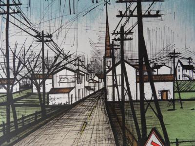 Bernard Buffet – Die Straße, 1962 – Signierte Lithografie 2