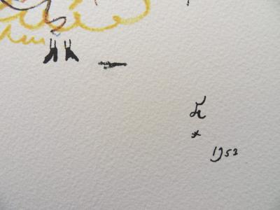 Jean COCTEAU : Carmen - Lithographie Signée 2